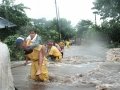 LLUVIAS PROVOCADAS POR HURACAN MITCH EN SAN VICENTE.
FOTO FELIPE AYALA