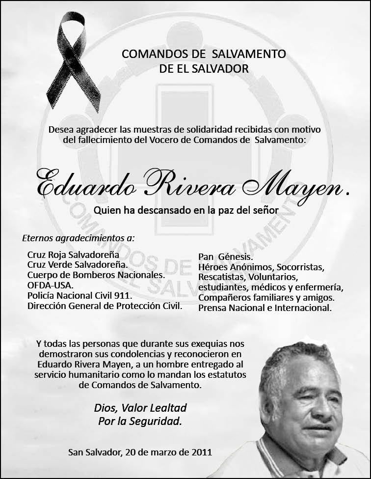 Agradecimiento a Todos
