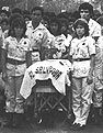 Homenaje de sus compañeros a Yolanda