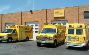 Ambulansene til Ballard-brødrene i Wenatchee, Washington.