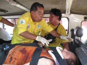 エルサルバドルの救援団体Comandos de Salvamentoによる救出