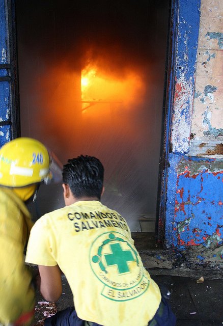 Incendio de Casas Historicas