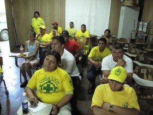 中央基地での集会7_09