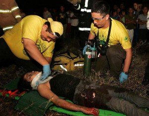 Troncal Accidente: Comandos de Salvamento