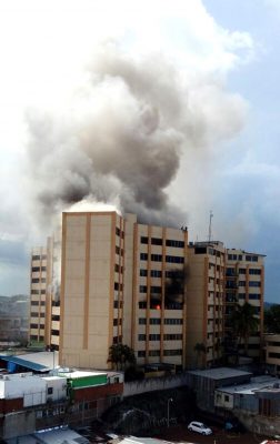 UNE PERSONNE DÉCÉDÉE DANS L’INCENDIE DES TRES TORRES