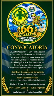 ACADEMINA MUNDIAL DE BOMBEROS A CELEBRAR CON COMANDOS