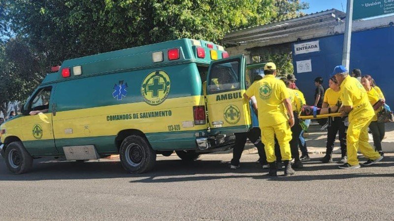 Servicio de ambulancia de los Comandos.